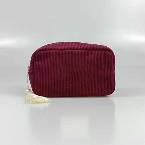 Saffron Corduroy Cosmetic Bag