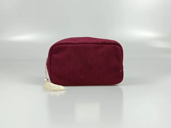 Saffron Corduroy Cosmetic Bag