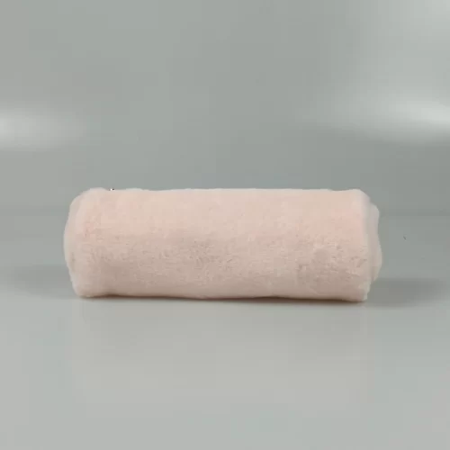 Pink Plush Pouch