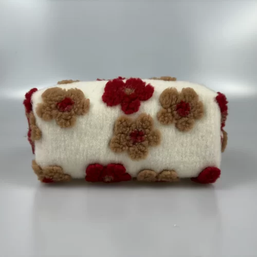 Petal Velvet Pouch Bag