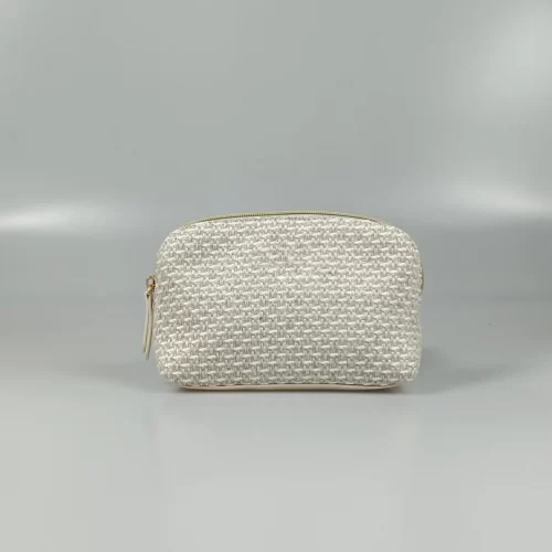 Woven Material Cosmetic Bag