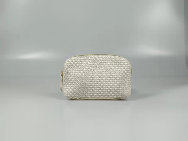 Woven Material Cosmetic Bag