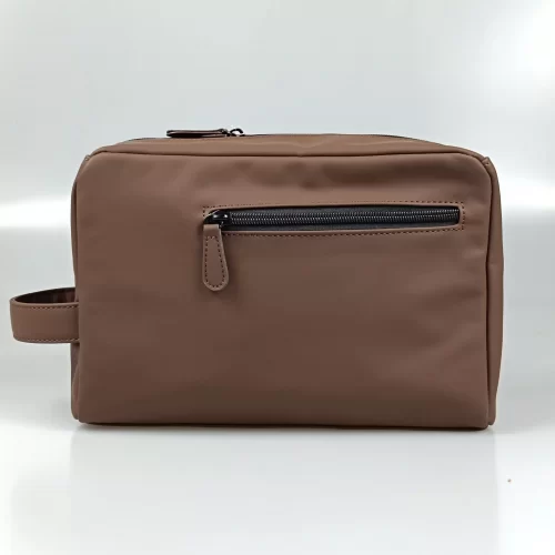 Brown Waterproof Toiletry Bag