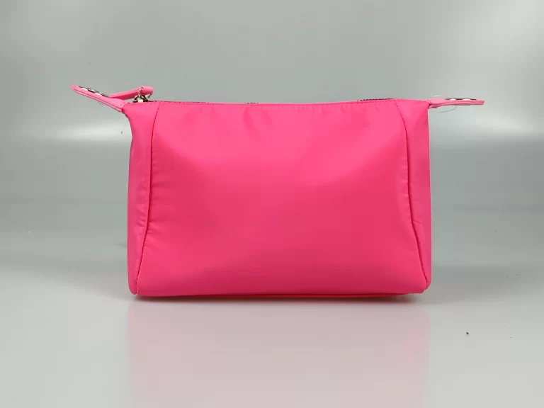 Pink Waterproof Travel Cosmetic Bag