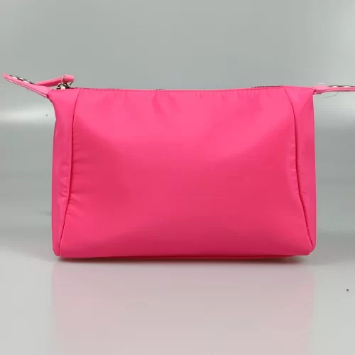 Pink Waterproof Travel Cosmetic Bag