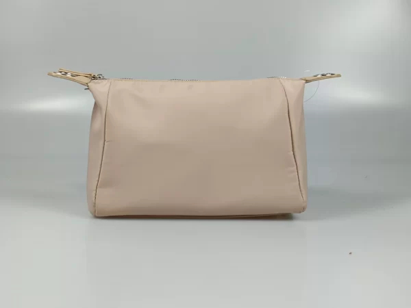 Beige Waterproof Travel Cosmetic Bag