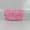 Cotton and Linen Clutch Cosmetic Bag