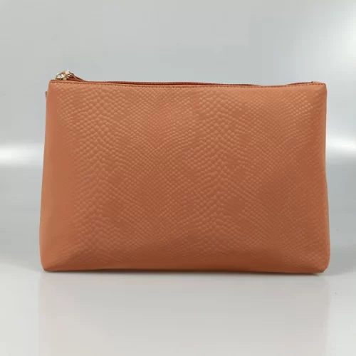 Smooth Scale Clutch Cosmetic Bag