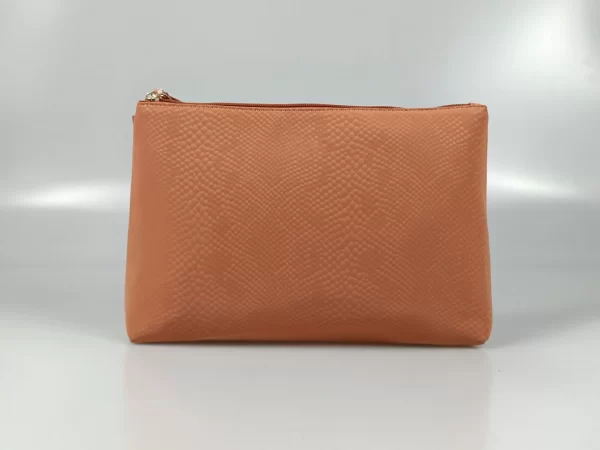 Smooth Scale Clutch Cosmetic Bag