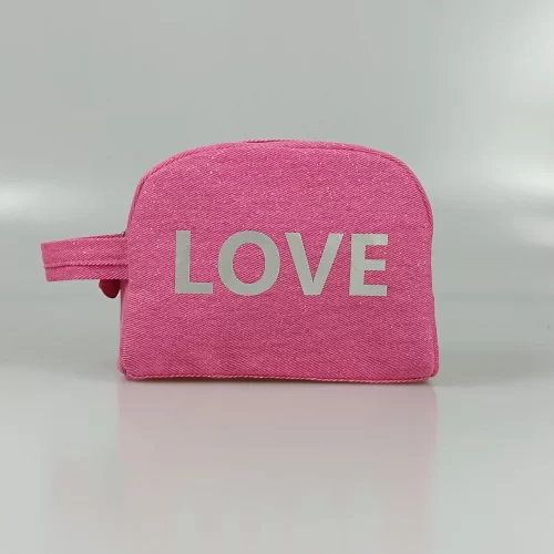 Printed "LOVE" Fashion Makeup Bag