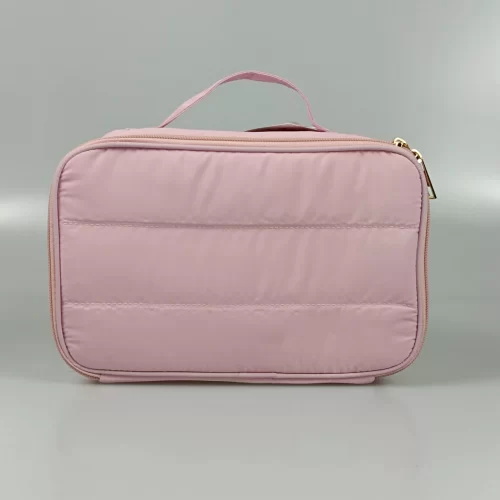 Portable Travel Cosmetic Bag - Pink