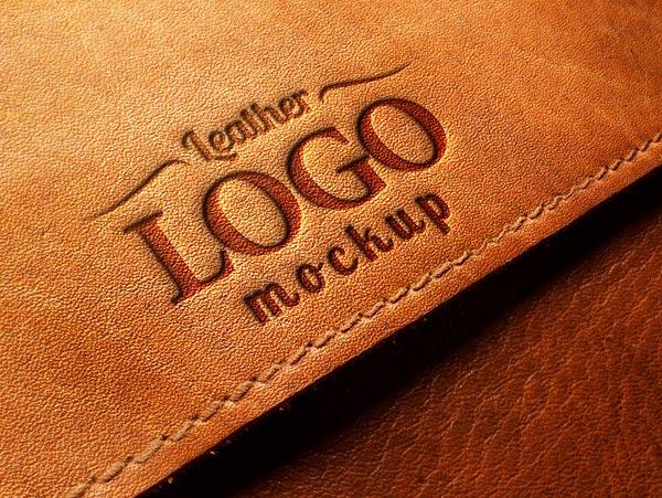 embossed logo