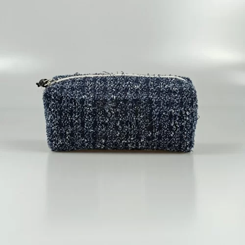 Denim Travel Cosmetic Bag