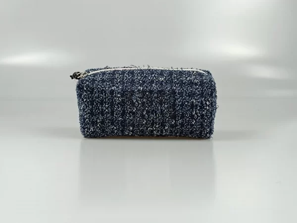 Denim Travel Cosmetic Bag