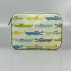 Crocodile Pattern Print Toiletry Bag