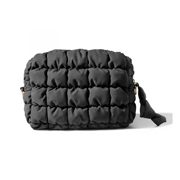 quilted round bag