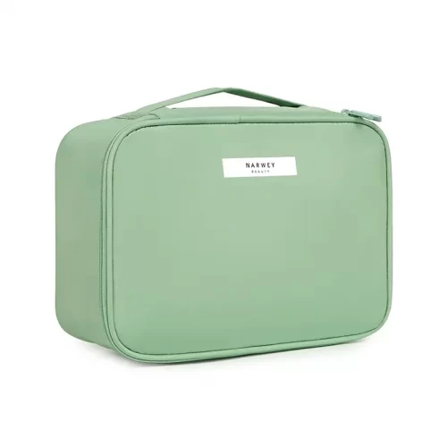 toiletry bag green